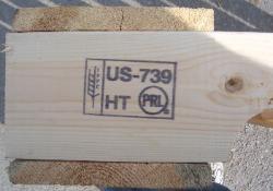 US fumigation mark in ocean freight