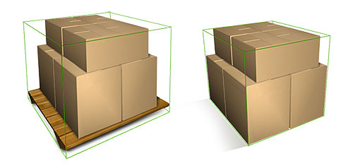 palletizing in LCL international shipping palletizing in LCL international shipping