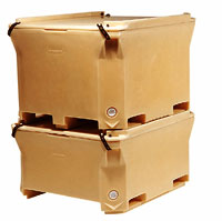 Plastic crates for international shipping of seafreight Plastic crates for international shipping of seafreight