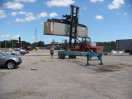 Loading docks in Savannah, GA